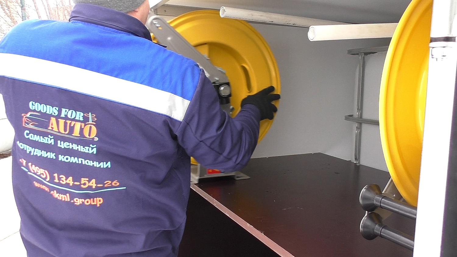 Изготовление мобильной тарировочной станции на 1 м3 на базе прицепа "ИСТОК"