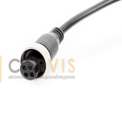 Кабель 4pin (мама) — 4pin (папа) + 1audio + 1power, 5м - ООО "Где Авто"