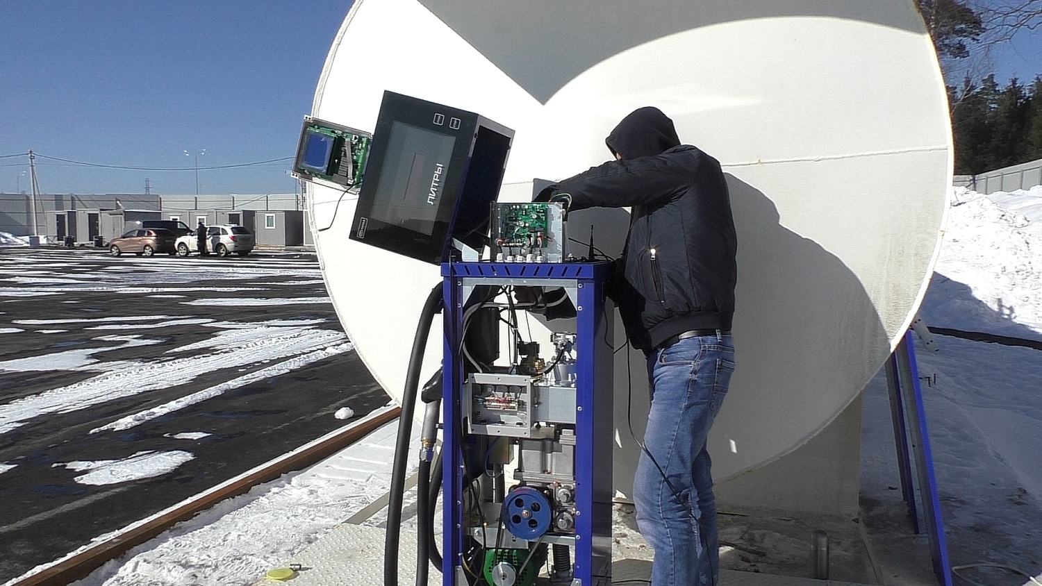 Дооснащение емкости на 30 м3 ТРК Топаз 511 и контролером Квота-2 для организации безоператорного отпуска ГСМ